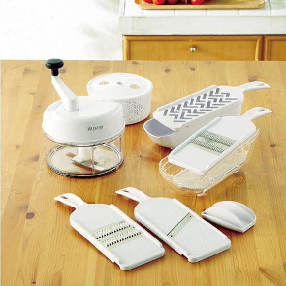 「貝印 野菜調理器・みじん切り器セット」の商品画像