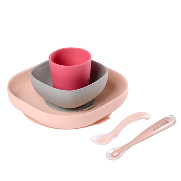 「ベアバ 食器セット/ピンク」の商品画像