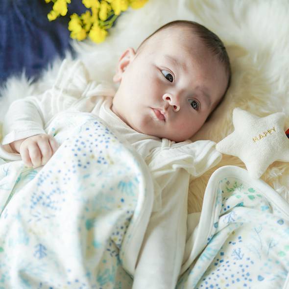 赤ちゃんファースト「ハルウララ スヤスヤセット/ブルー」の画像