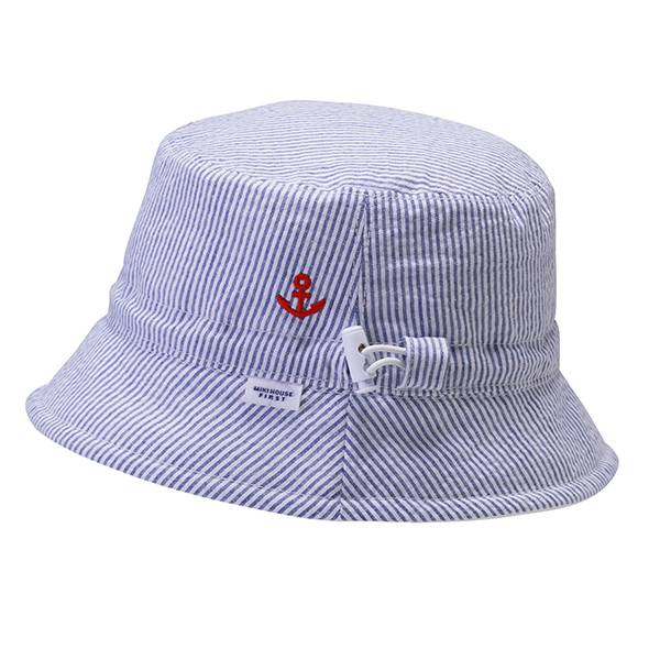 「ミキハウス リバーシブル帽子/ブルー　Mサイズ」の商品画像