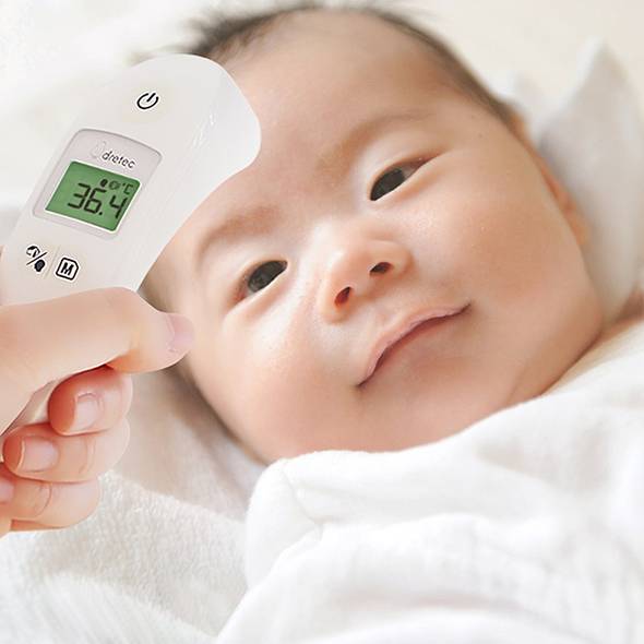赤ちゃんファースト「ドリテック 非接触体温計」の画像