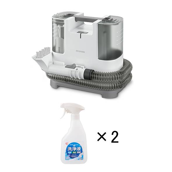 「アイリスオーヤマ リンサークリーナー・専用洗浄液セット」の商品画像
