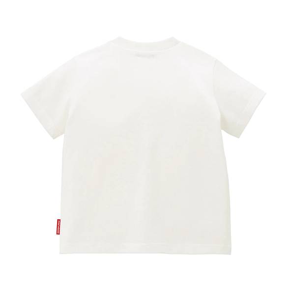 赤ちゃんファースト「ミキハウス 半袖Tシャツ/白」の画像