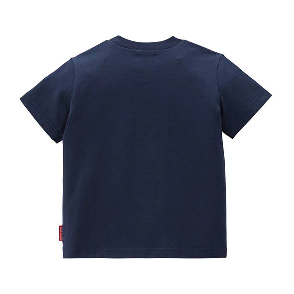 赤ちゃんファースト「ミキハウス 半袖Tシャツ/紺」の画像