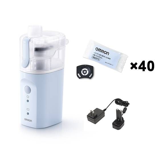 「オムロン ハンディ吸入器(ディスポメッシュ40個付)」の商品画像