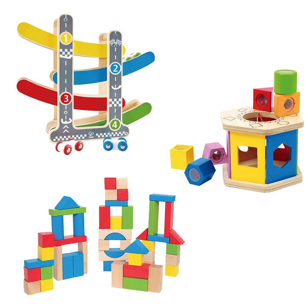 「ハペ 木製おもちゃ3点セット」の商品画像