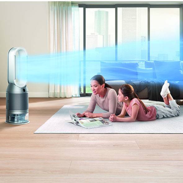 赤ちゃんファースト「ダイソン Dyson　Purifier　Humidify+Cool加湿空気清浄機　ホワイト/シルバー」の画像